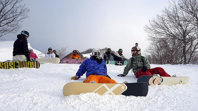 技安的滑雪故事>>滑板基地六年六山 >> 北海道 >> 二世谷 (一)
